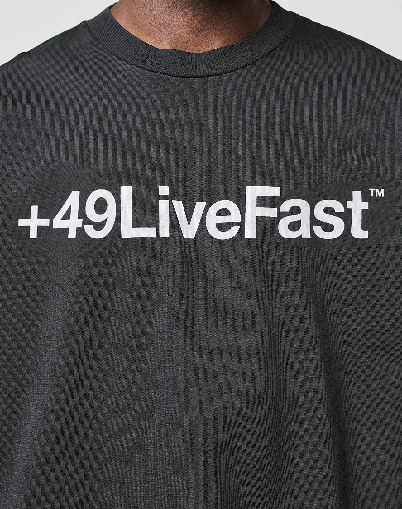 Basic +49 Tee sold by Live Fast Die Young product image thumbnail 2