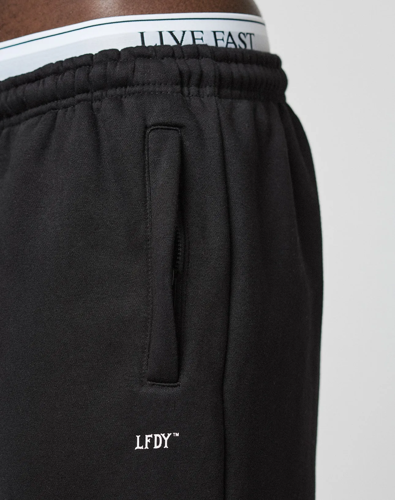 Basic Wide Jogger sold by Live Fast Die Young product image thumbnail 2