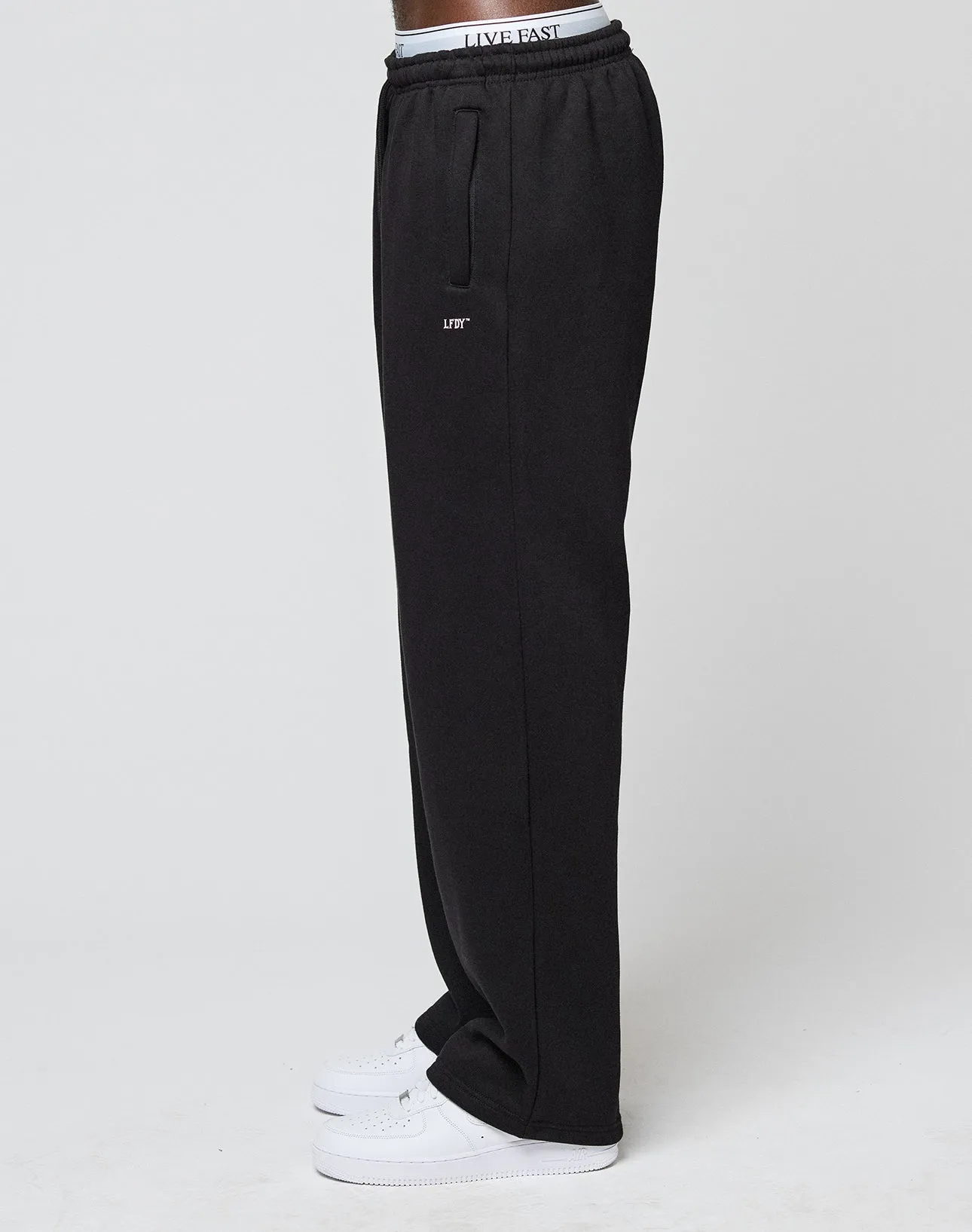 Basic Wide Jogger sold by Live Fast Die Young product image thumbnail 4