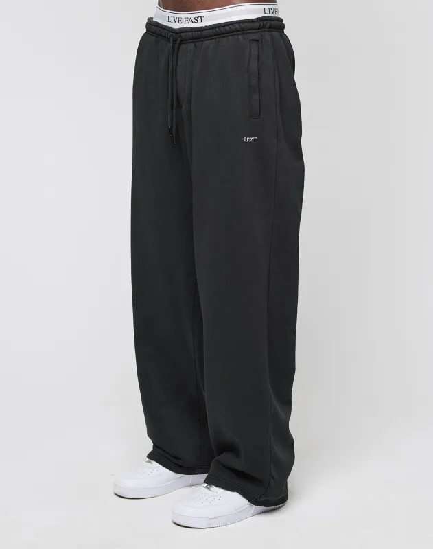 Basic Wide Jogger sold by Live Fast Die Young