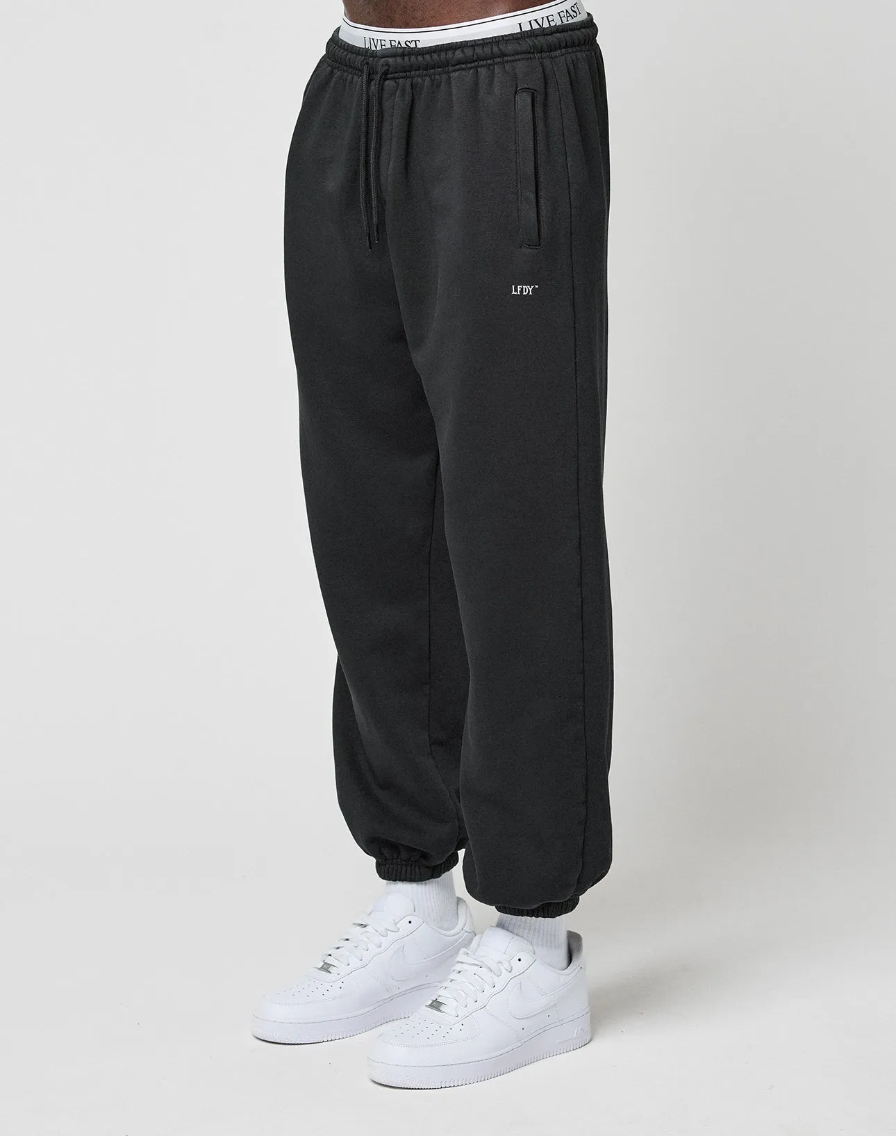 Basic Loose Jogger sold by Live Fast Die Young