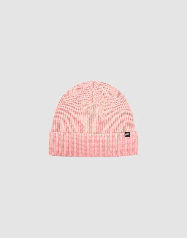 Double Rib Knit Beanie sold by Live Fast Die Young