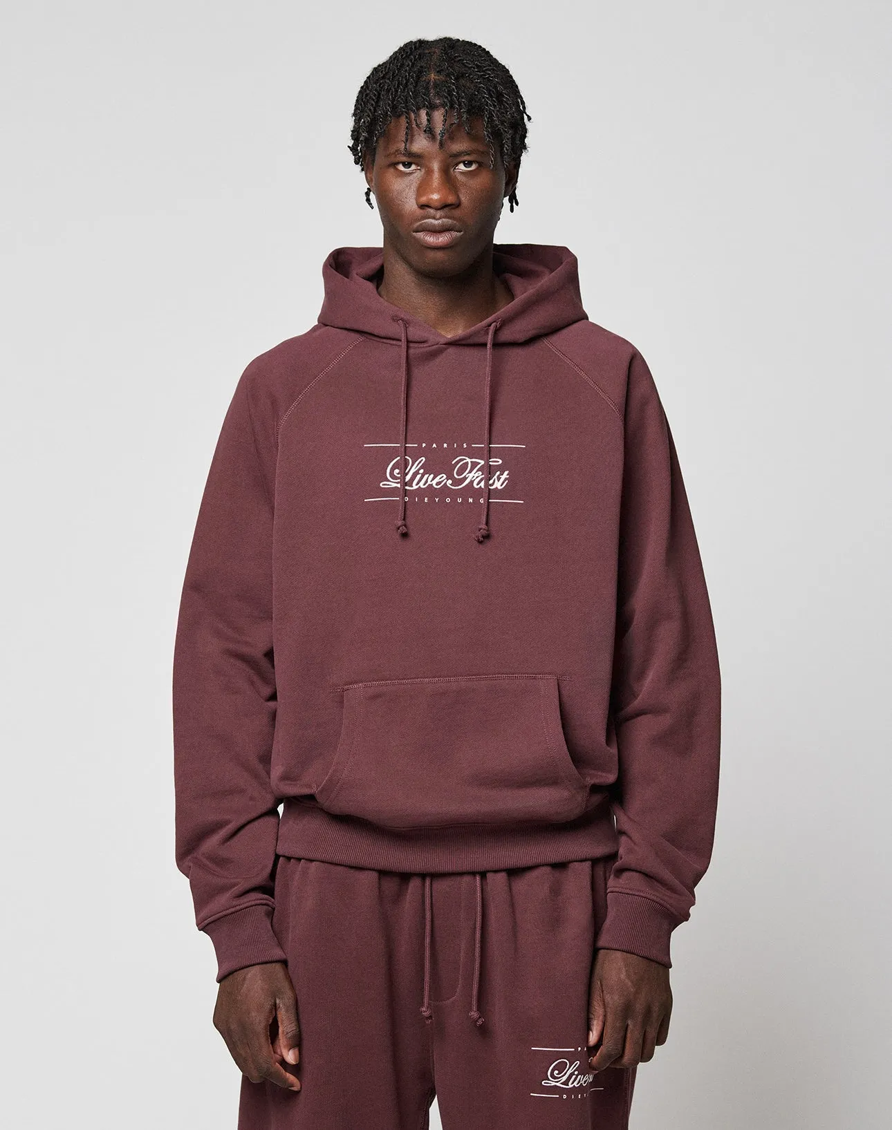 LFDY Embroidery Hooded sold by Live Fast Die Young