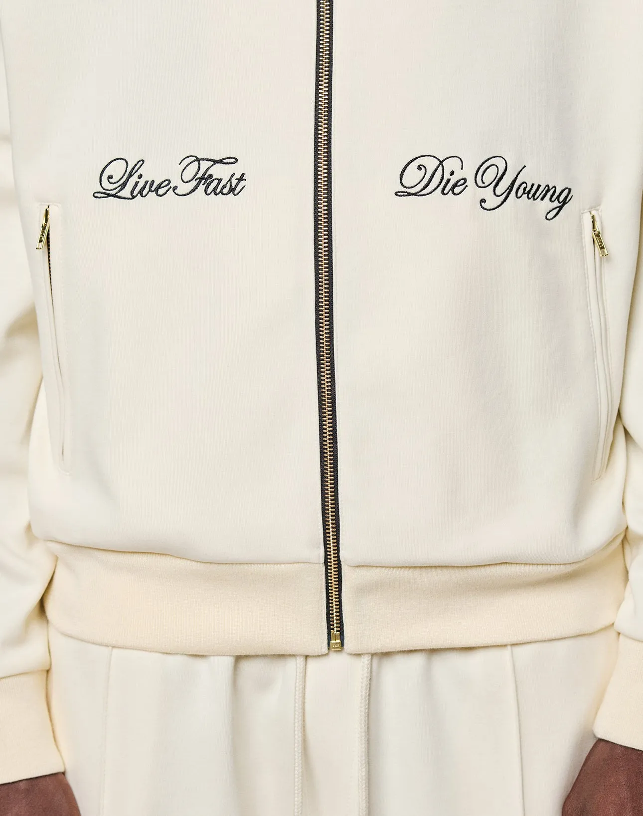 LFDY Striped Track Jacket sold by Live Fast Die Young product image thumbnail 3