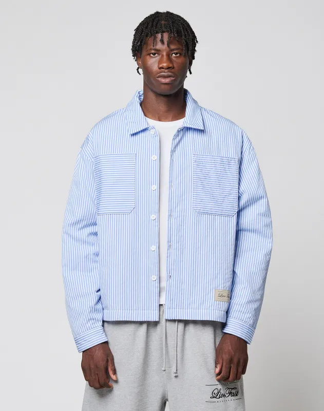 LFDY Striped Padded Shirt sold by Live Fast Die Young