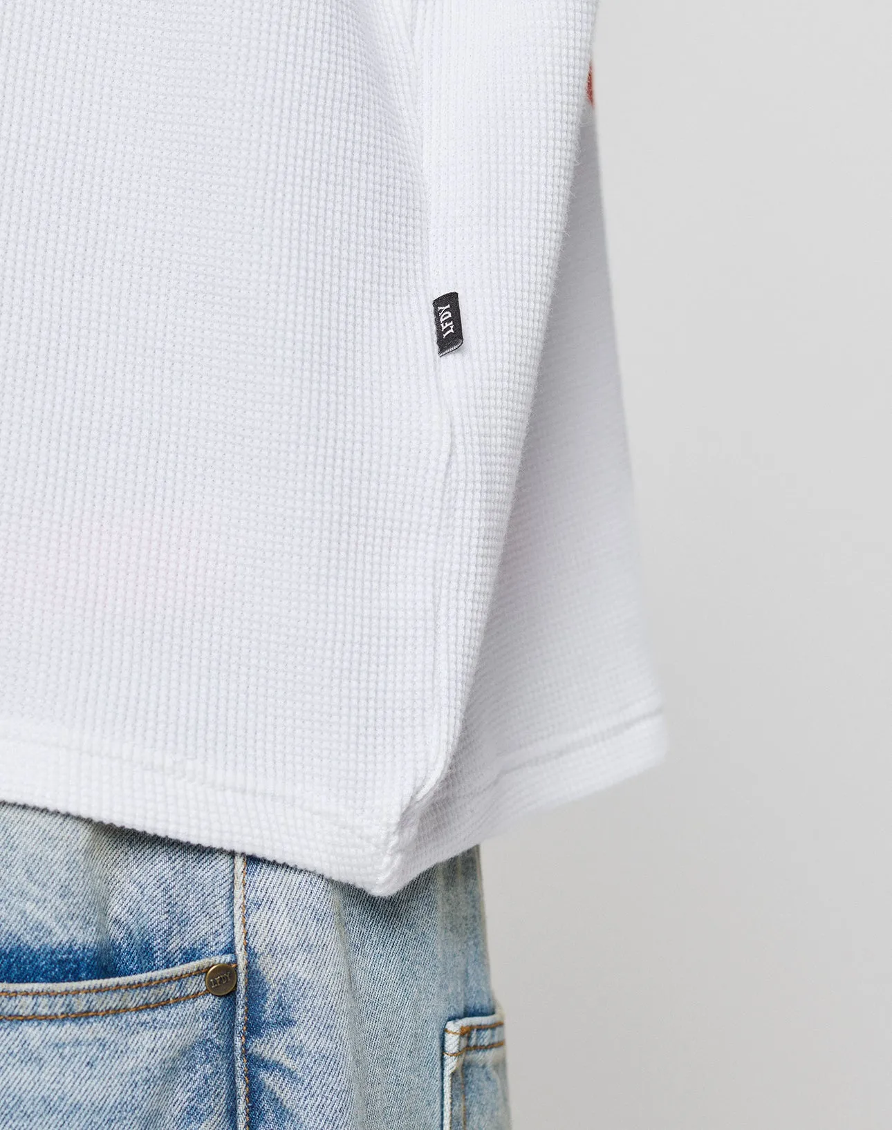 NY-FW Waffle Longsleeve sold by Live Fast Die Young product image thumbnail 4