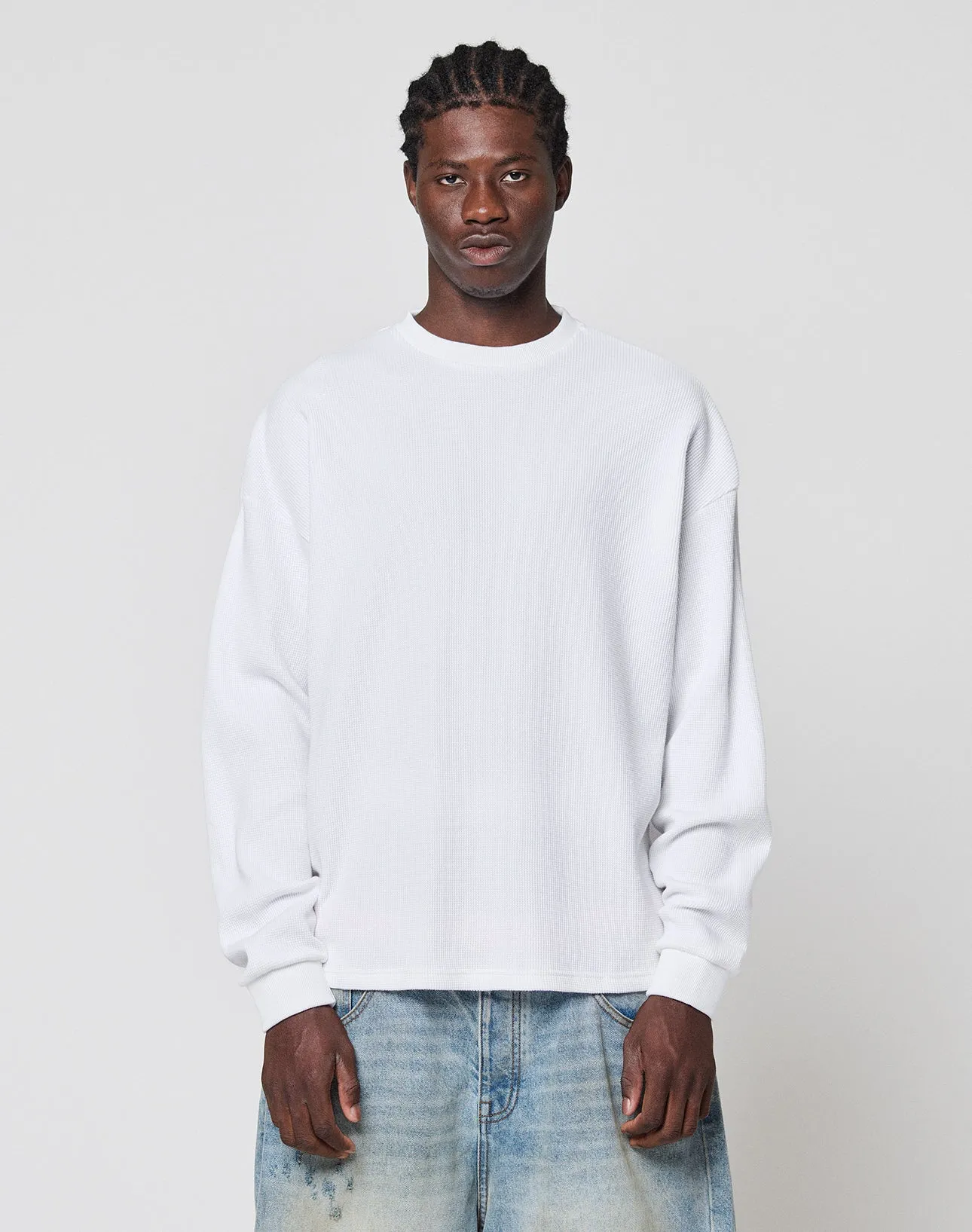 NY-FW Waffle Longsleeve sold by Live Fast Die Young product image thumbnail 2