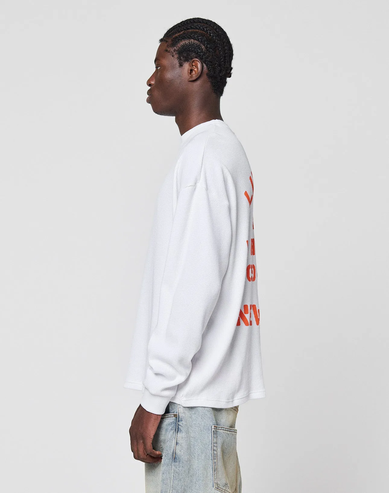NY-FW Waffle Longsleeve sold by Live Fast Die Young product image thumbnail 5