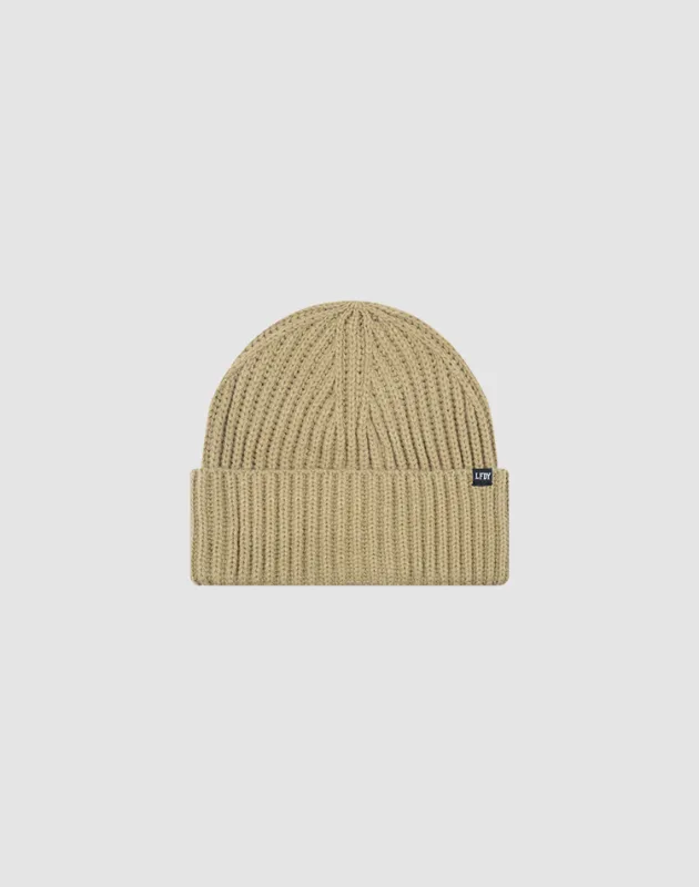Washed Rib Knit Beanie sold by Live Fast Die Young