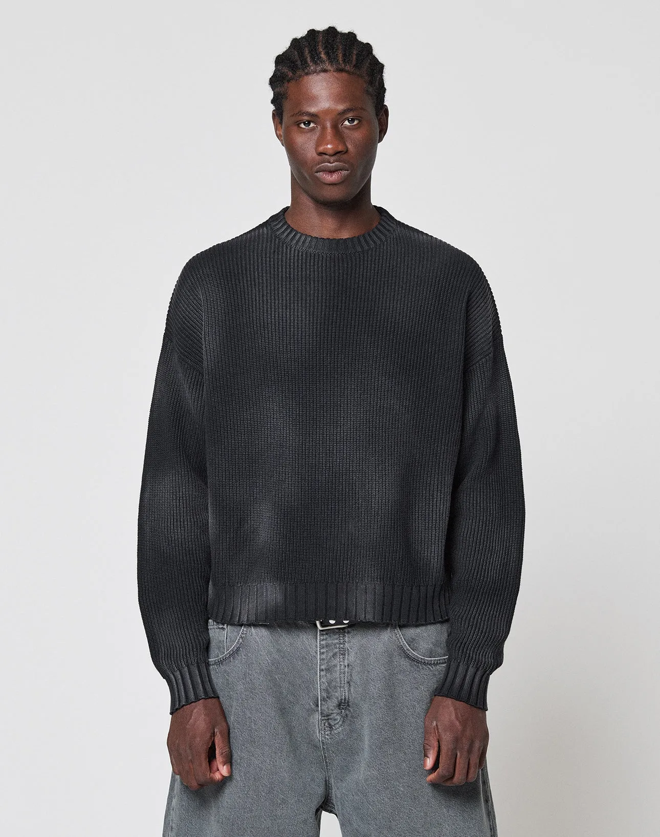 LFDY Washed Knit Sweater sold by Live Fast Die Young product image thumbnail 2