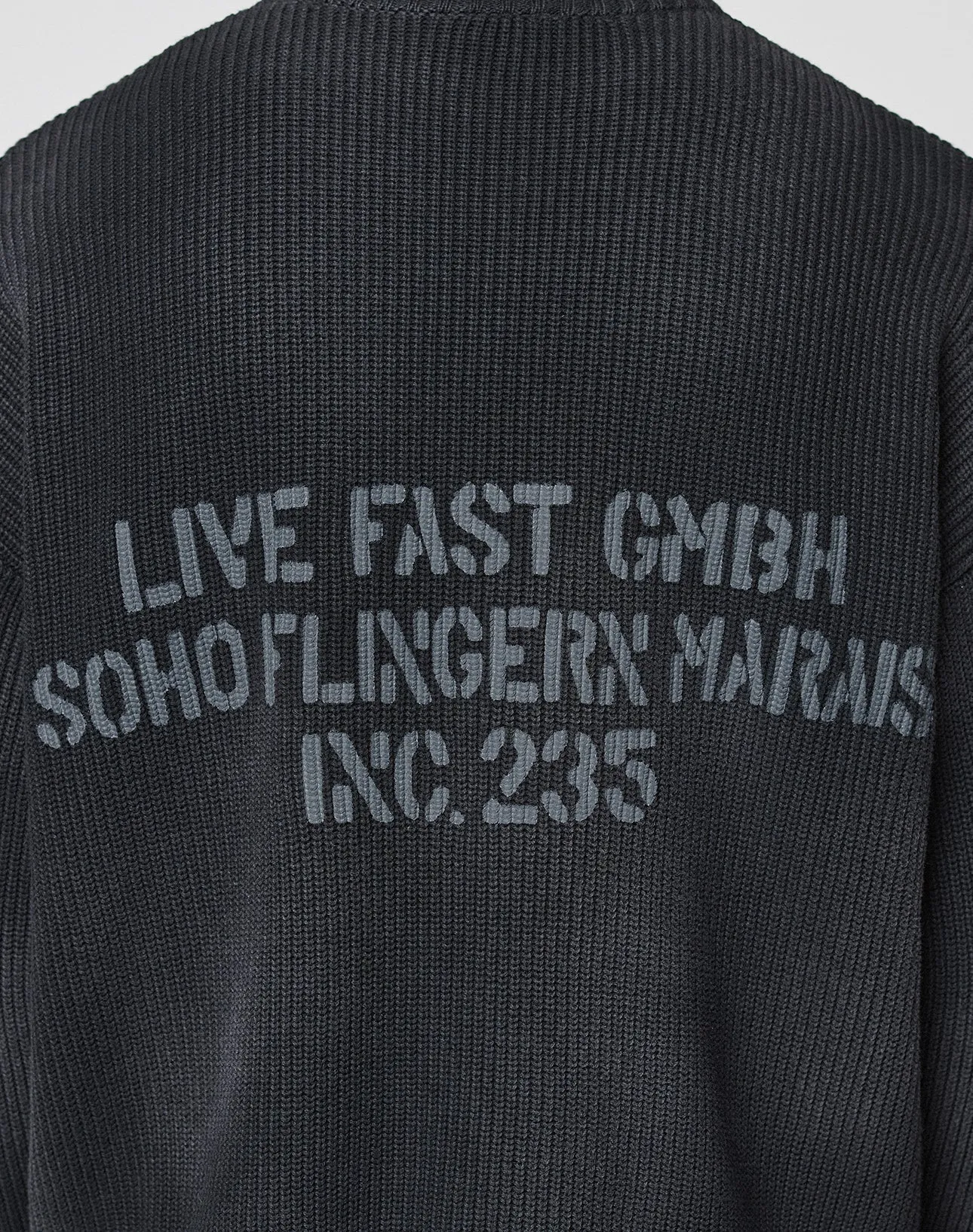 LFDY Washed Knit Sweater sold by Live Fast Die Young product image thumbnail 3