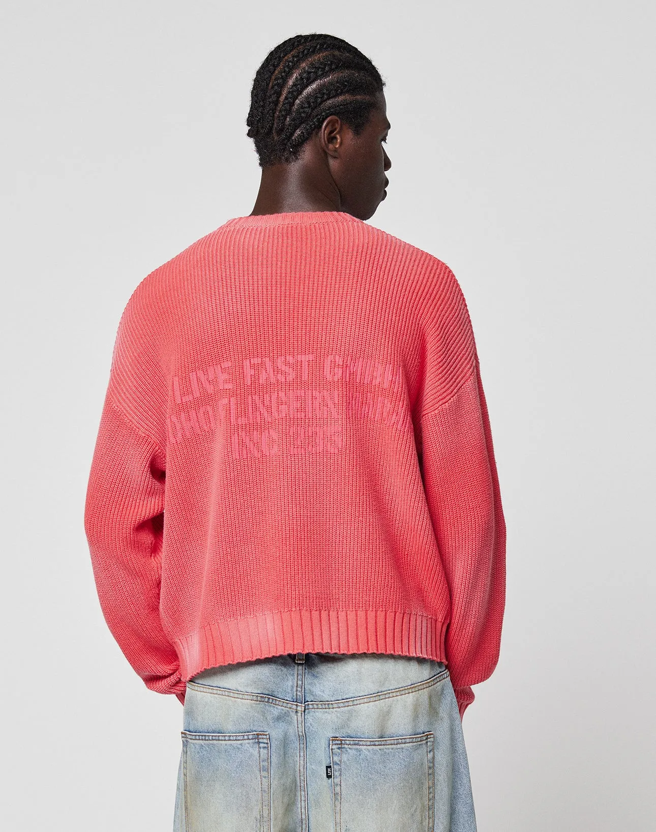 LFDY Washed Knit Sweater sold by Live Fast Die Young product image thumbnail 5