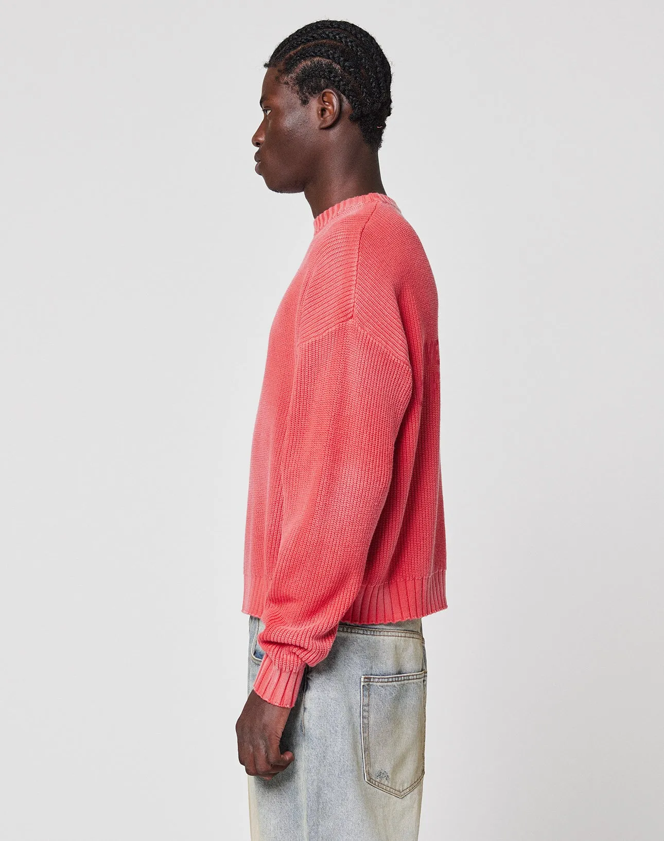 LFDY Washed Knit Sweater sold by Live Fast Die Young product image thumbnail 4