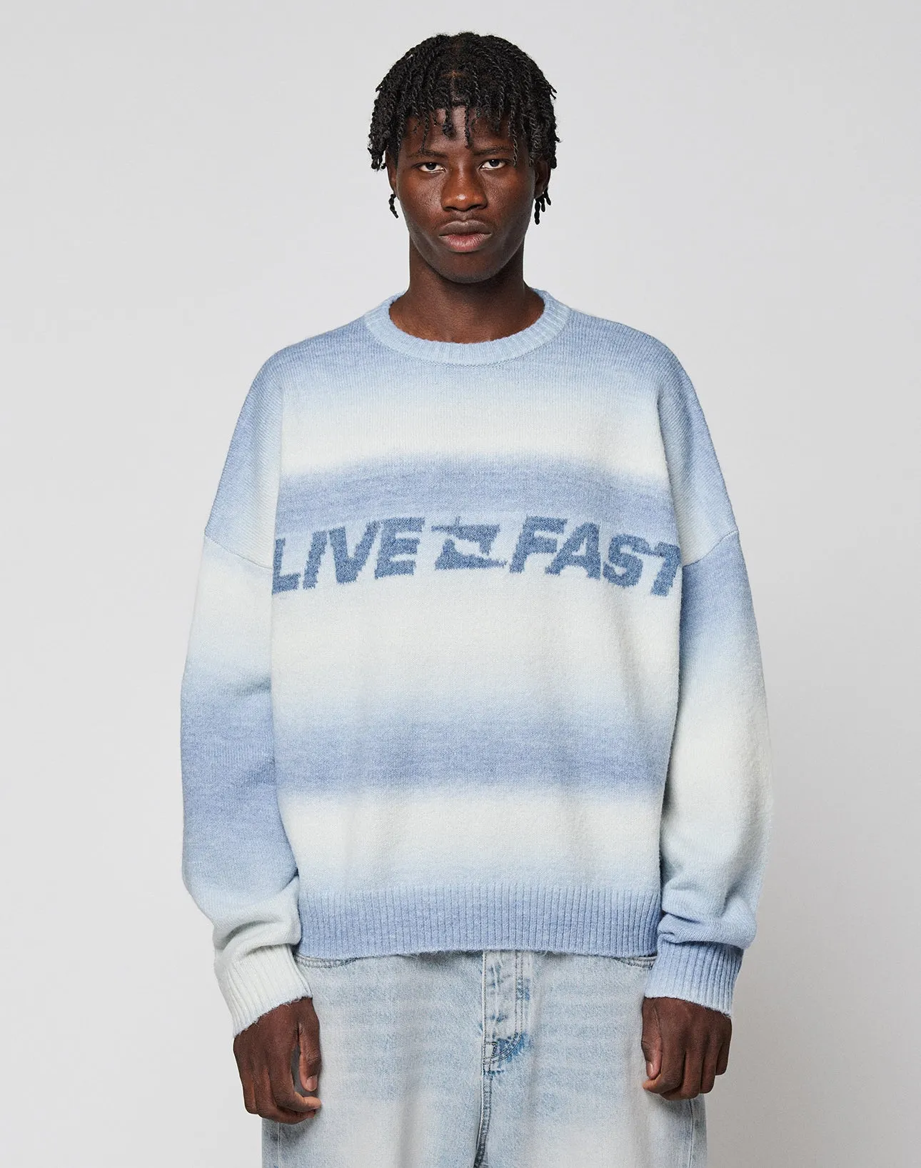 Live Fast Boucle Sweater sold by Live Fast Die Young