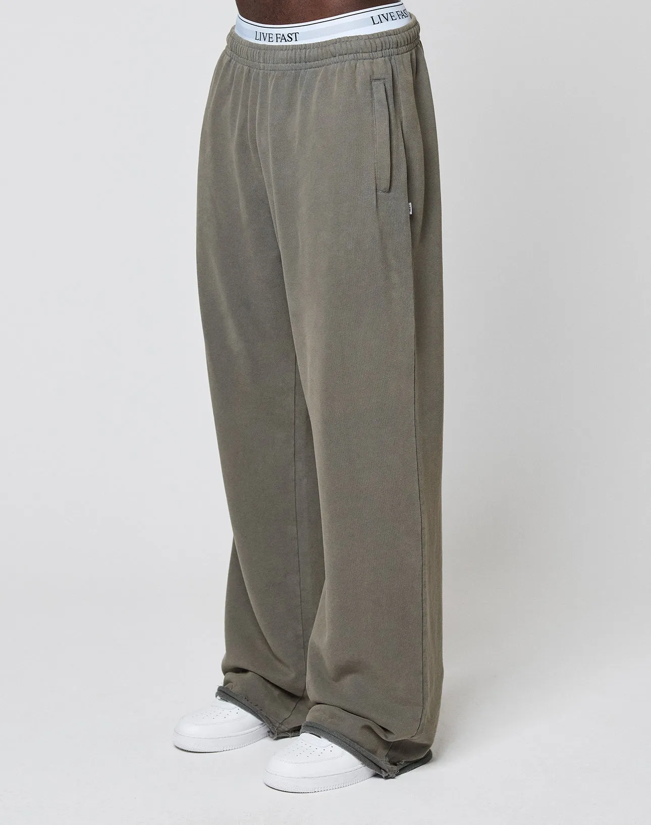 LFDY Ripped Sweatpants sold by Live Fast Die Young