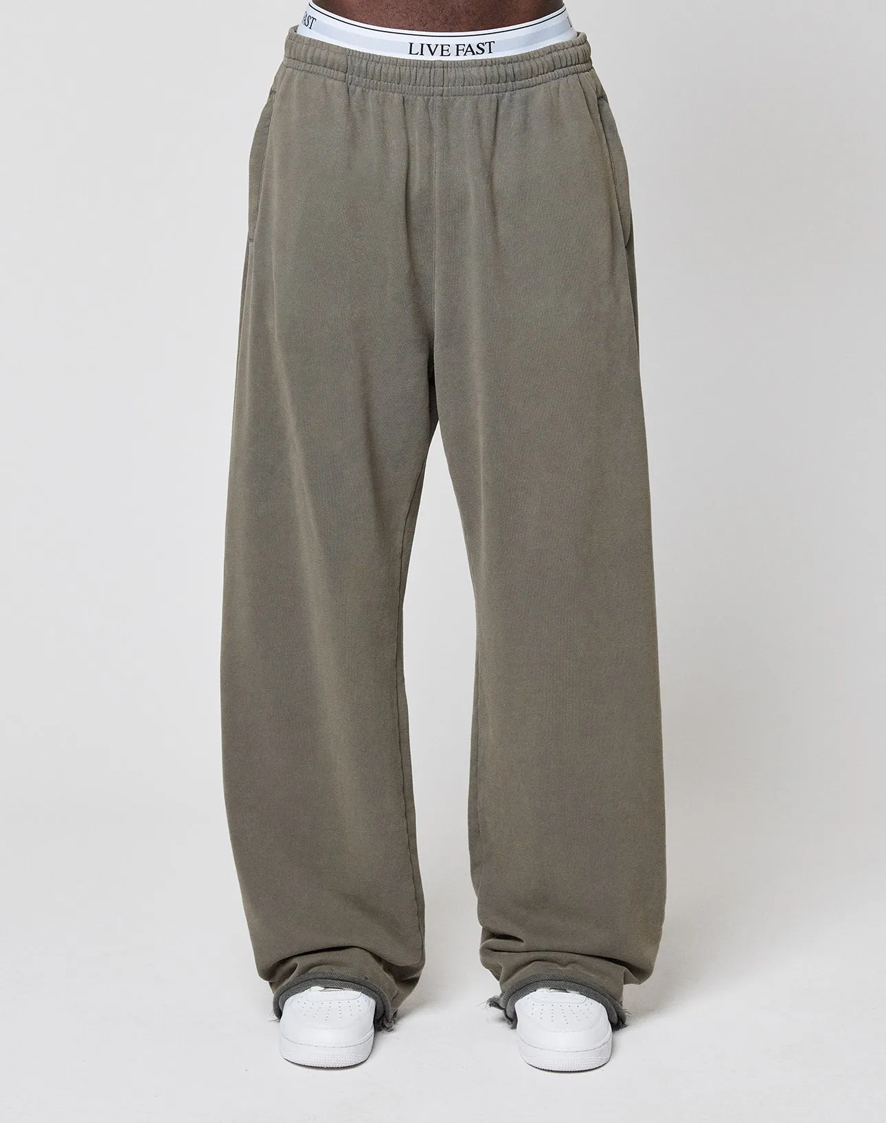 LFDY Ripped Sweatpants sold by Live Fast Die Young product image thumbnail 4