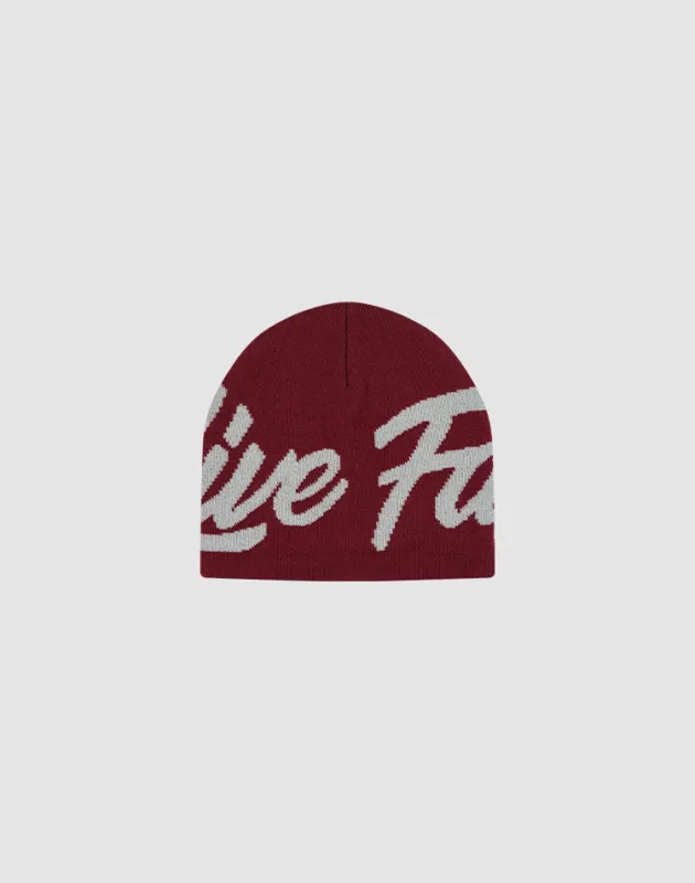 LFDY Jacquard Beanie sold by Live Fast Die Young