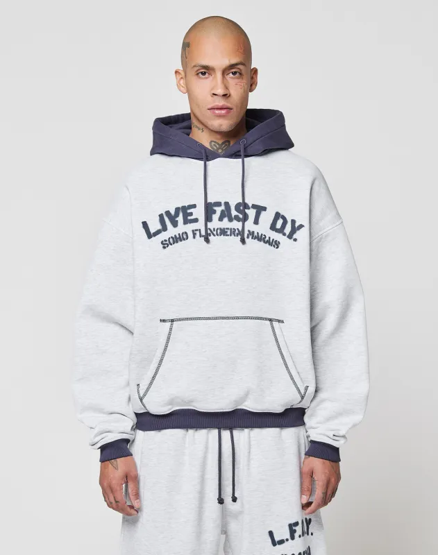 LFDY District Hooded sold by Live Fast Die Young