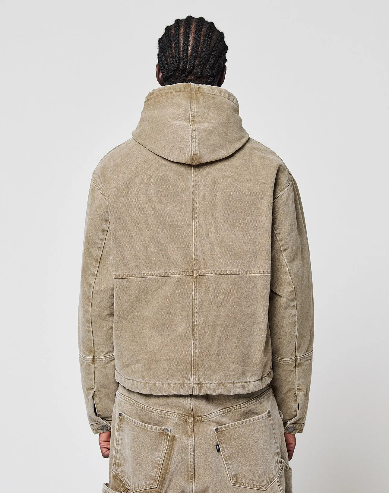 Faded Workwear Jacket sold by Live Fast Die Young product image thumbnail 3