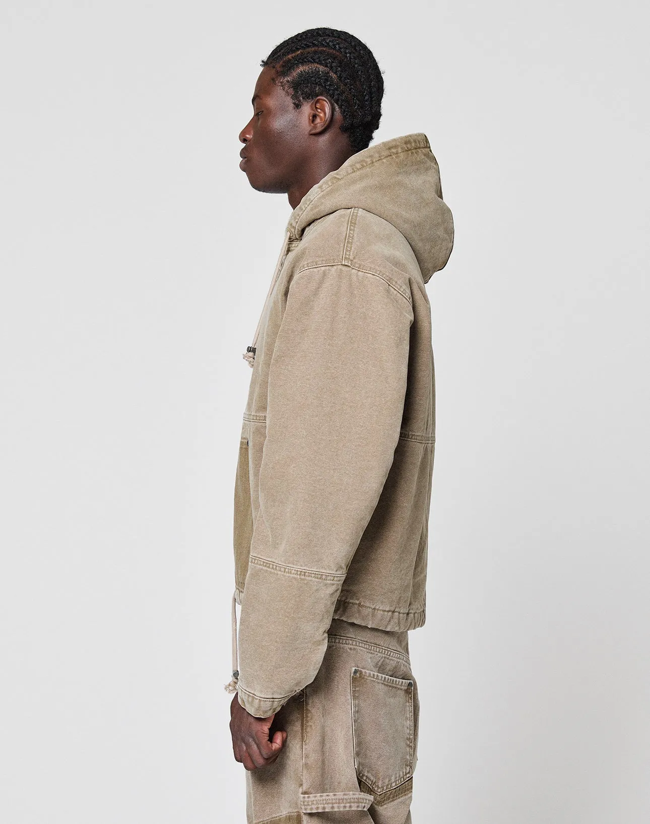 Faded Workwear Jacket sold by Live Fast Die Young product image thumbnail 2