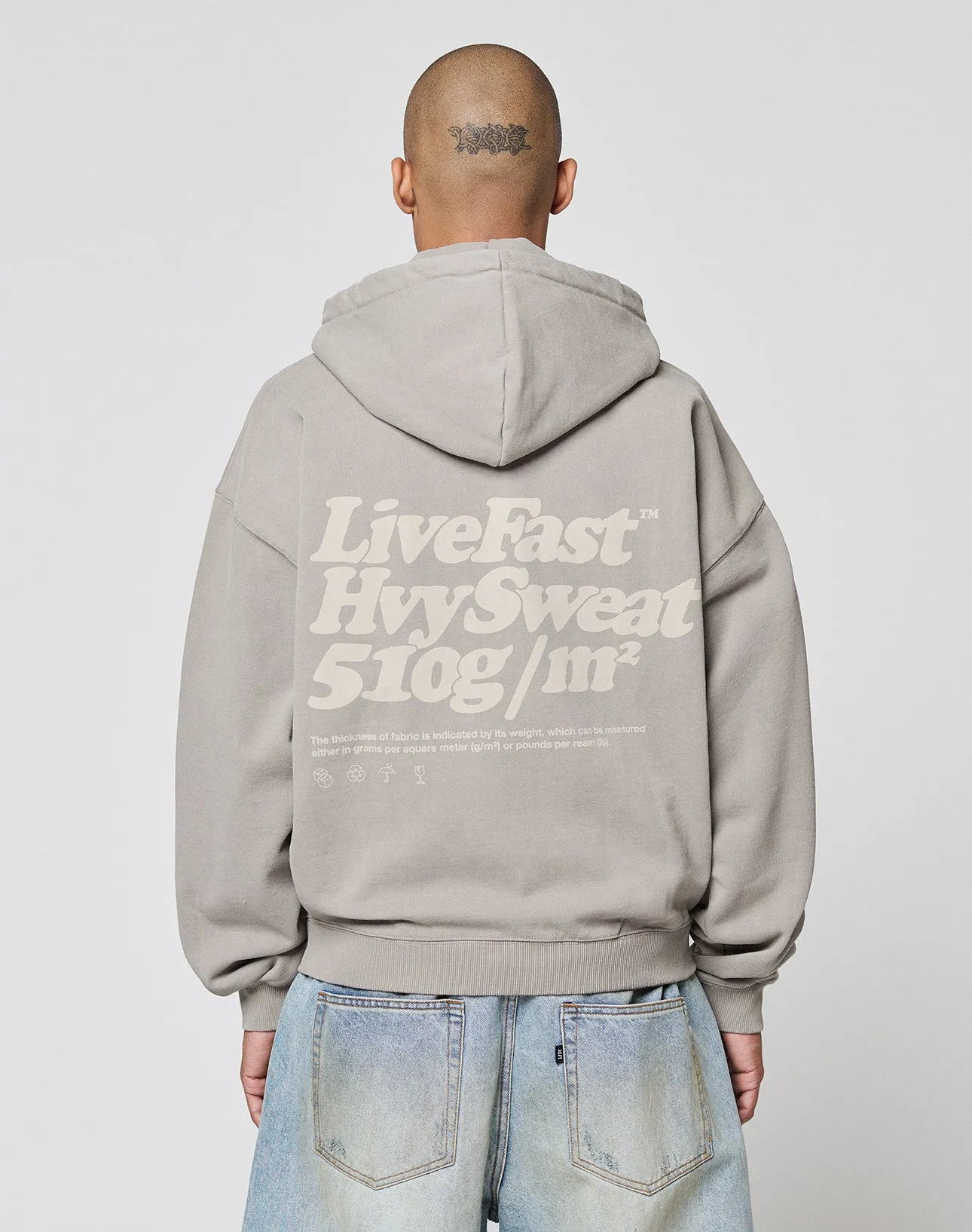 Basic 510 Hooded Zip sold by Live Fast Die Young