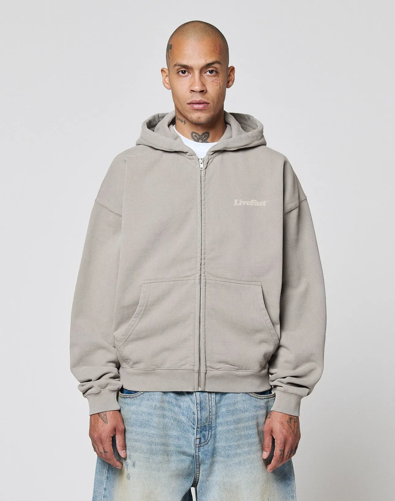 Basic 510 Hooded Zip sold by Live Fast Die Young product image thumbnail 2