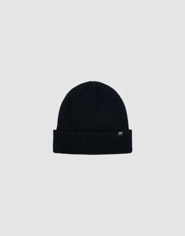 Double Rib Knit Beanie sold by Live Fast Die Young