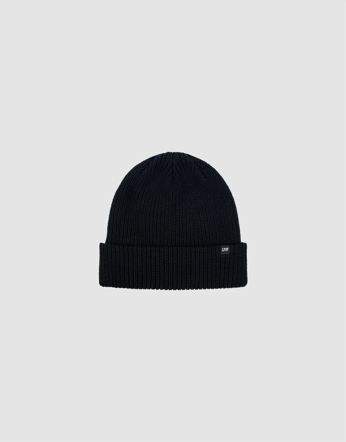 Double Rib Knit Beanie sold by Live Fast Die Young