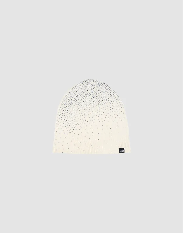 LFDY Rhinestone Beanie sold by Live Fast Die Young