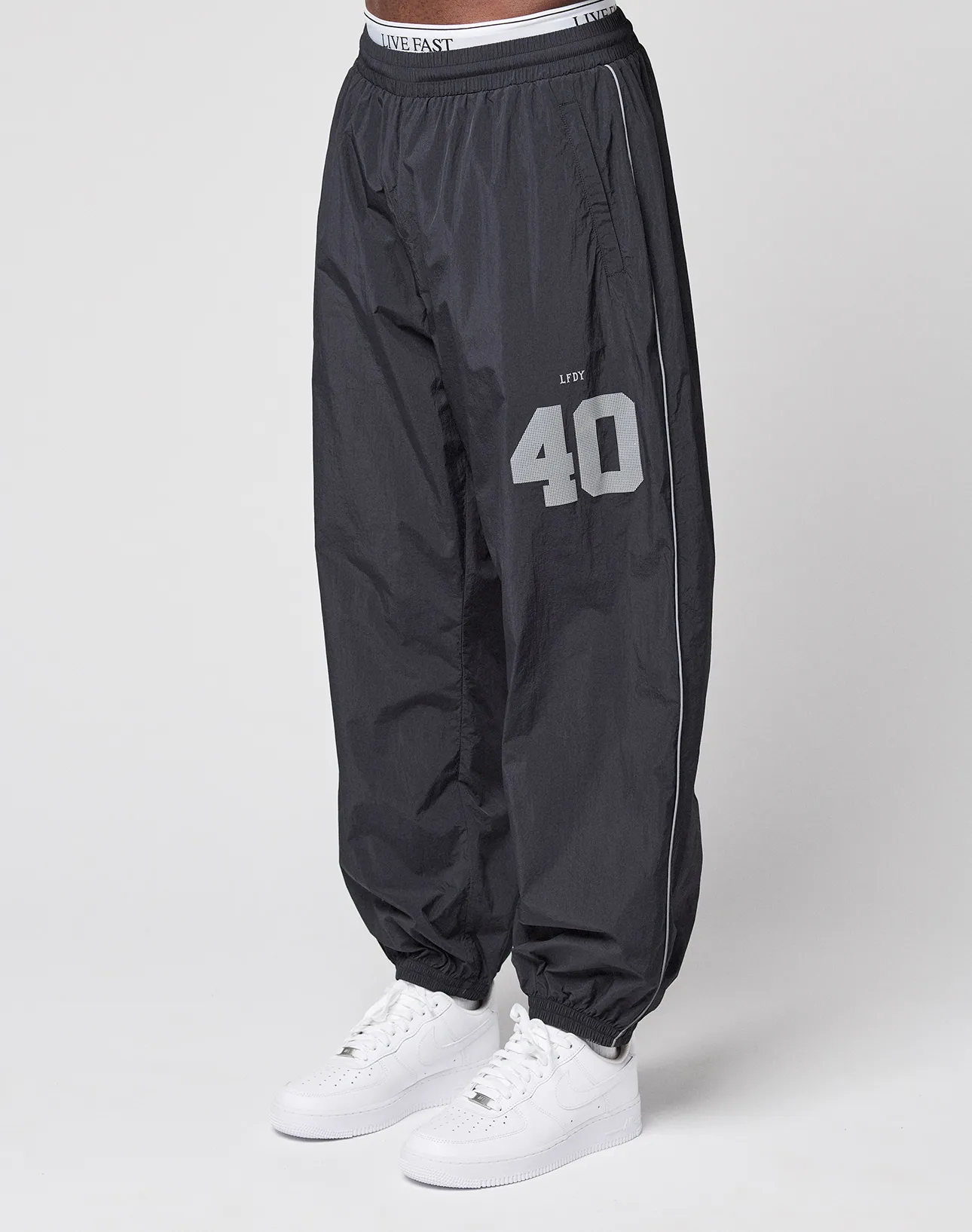 LFDY Performance Trackpants sold by Live Fast Die Young