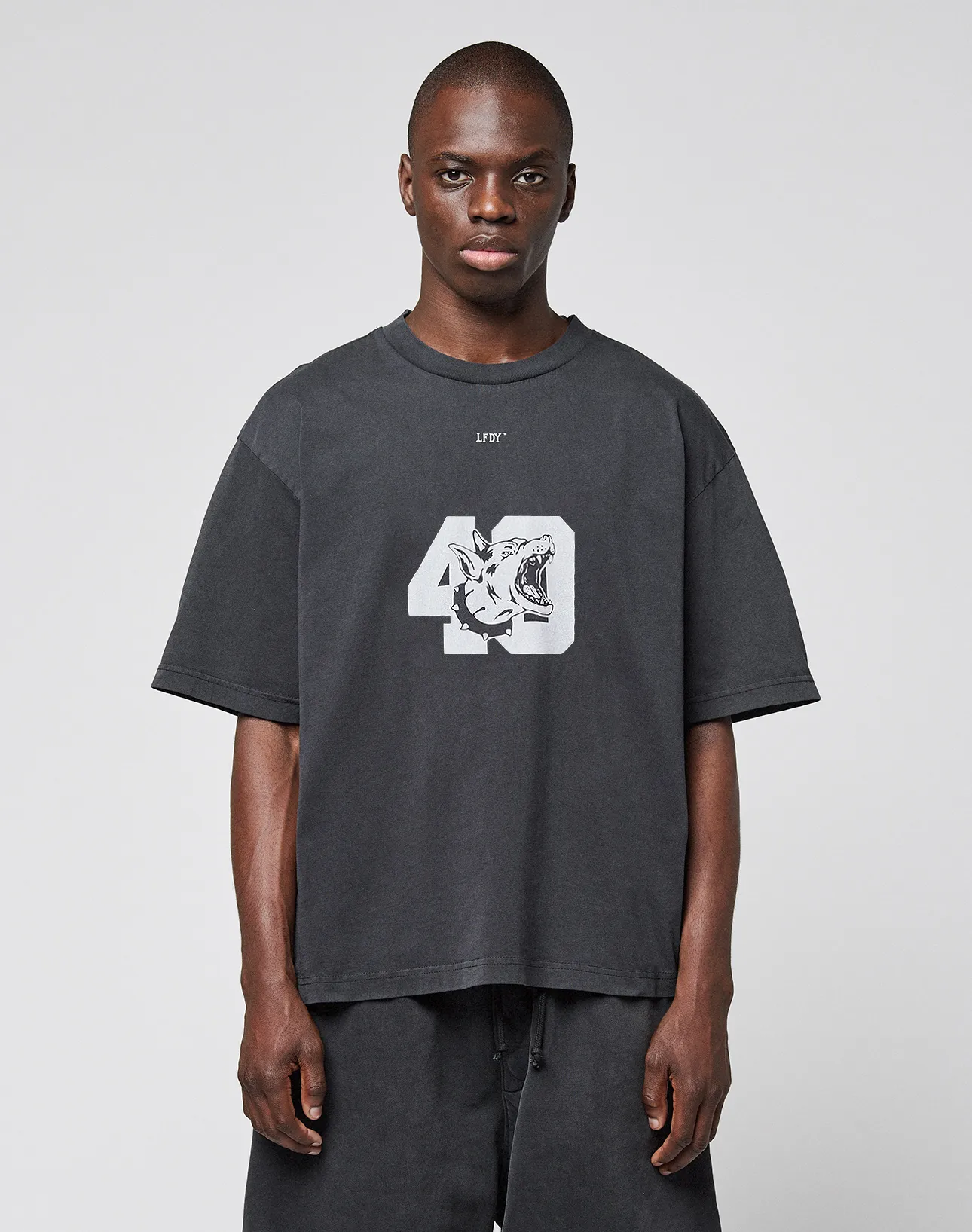 LFDY 40 Tee sold by Live Fast Die Young