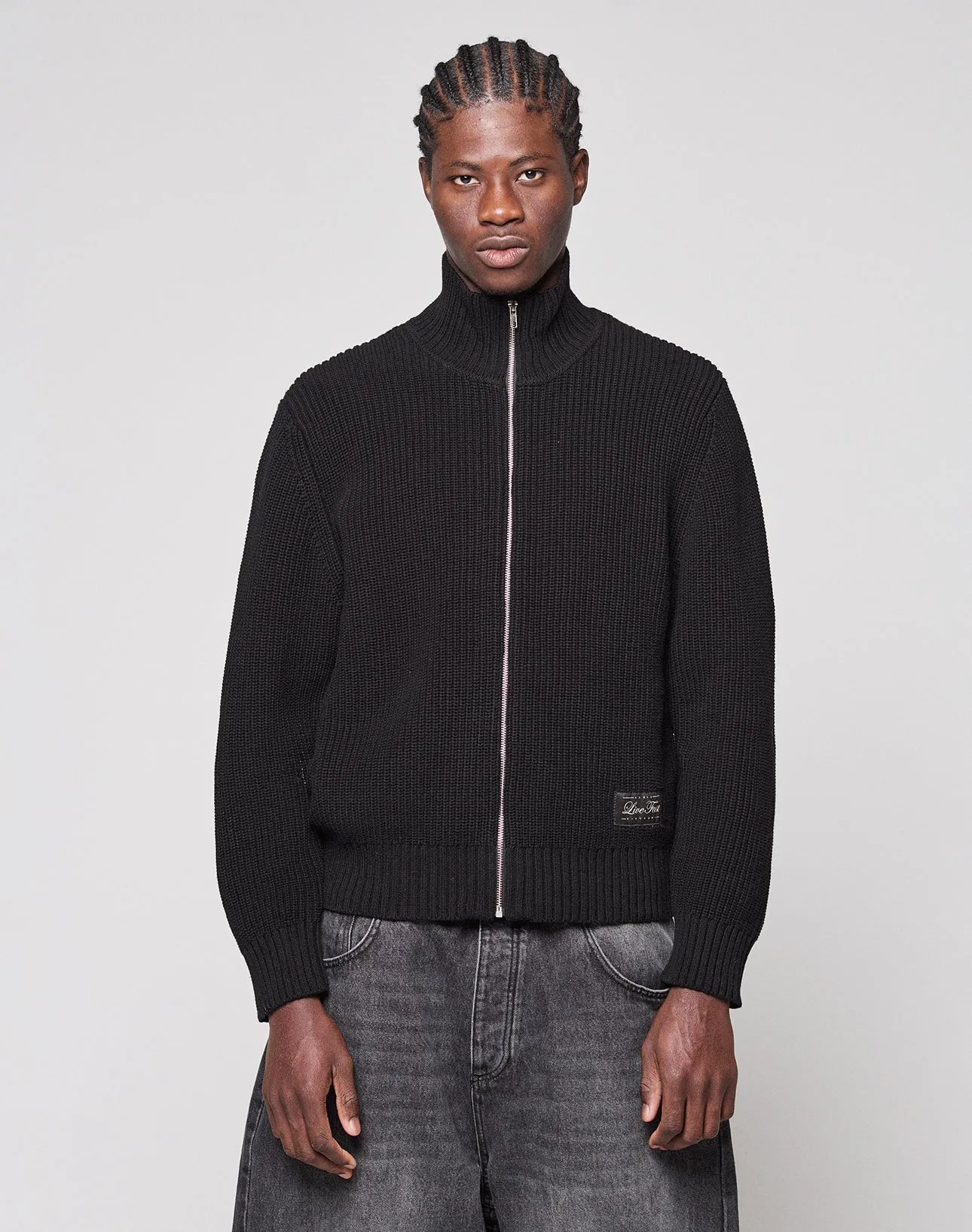 LFDY Knit Jacket sold by Live Fast Die Young