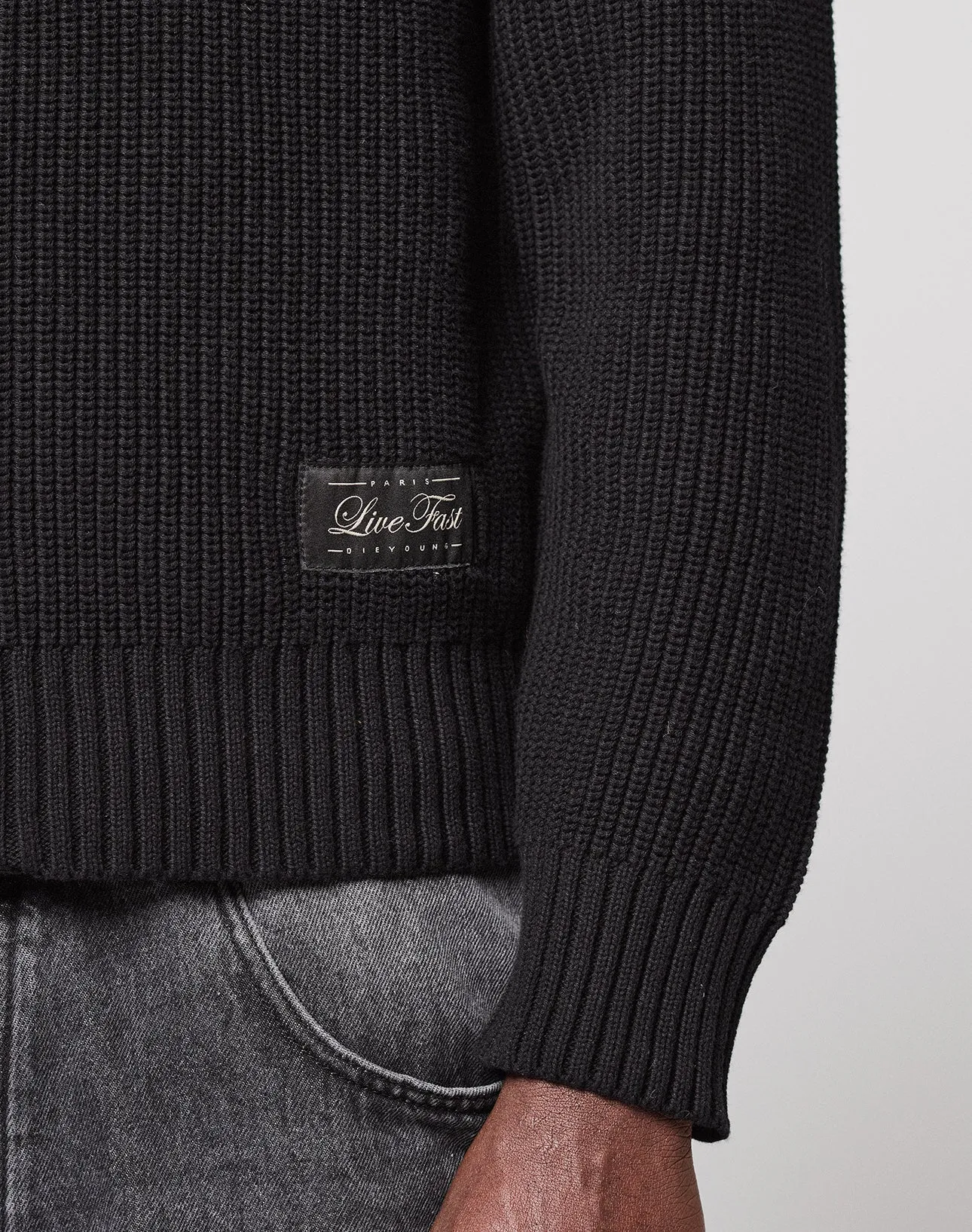 LFDY Knit Jacket sold by Live Fast Die Young product image thumbnail 2