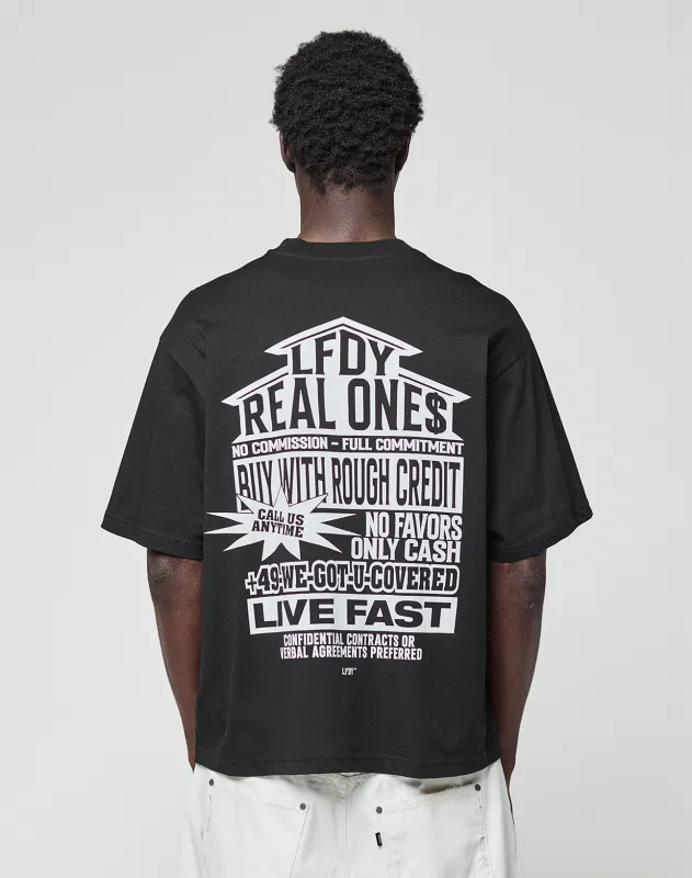 LFDY Real Ones Tee made by Live Fast Die Young