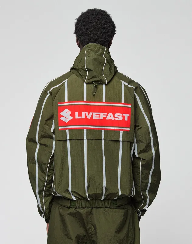 LFDY Nylon Trackjacket made by Live Fast Die Young