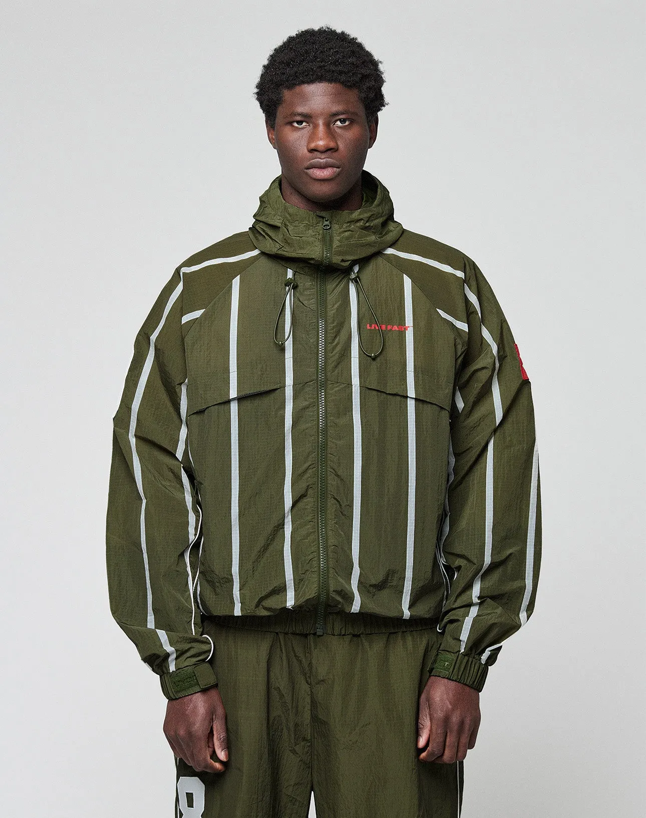 LFDY Nylon Trackjacket sold by Live Fast Die Young product image thumbnail 2