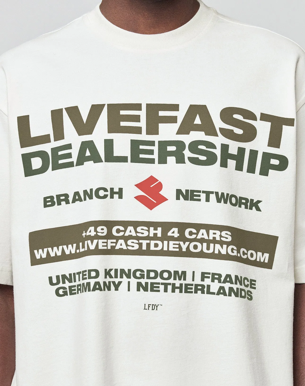LFDY Network Tee sold by Live Fast Die Young product image thumbnail 2