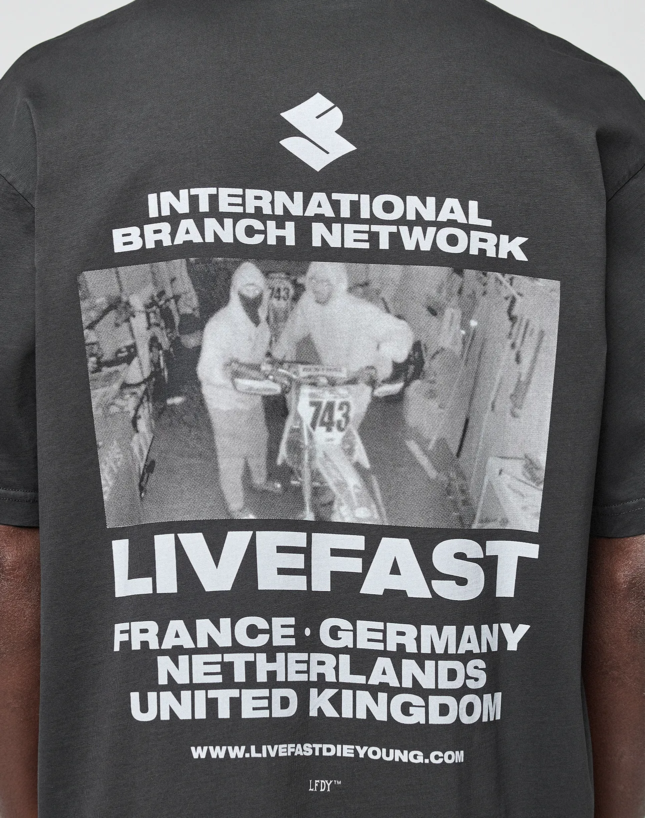 LFDY Grand Theft Tee sold by Live Fast Die Young product image thumbnail 3