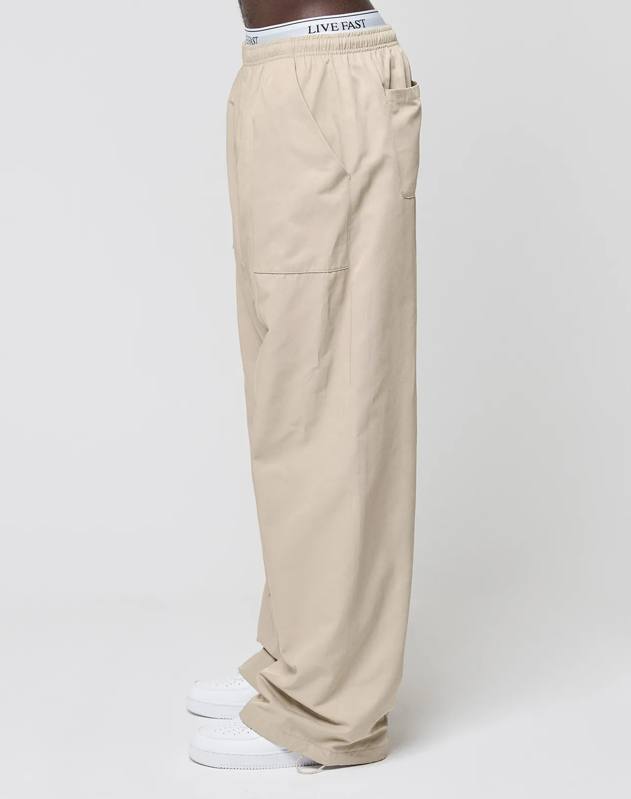Baggy Nylon Pants sold by Live Fast Die Young product image thumbnail 4