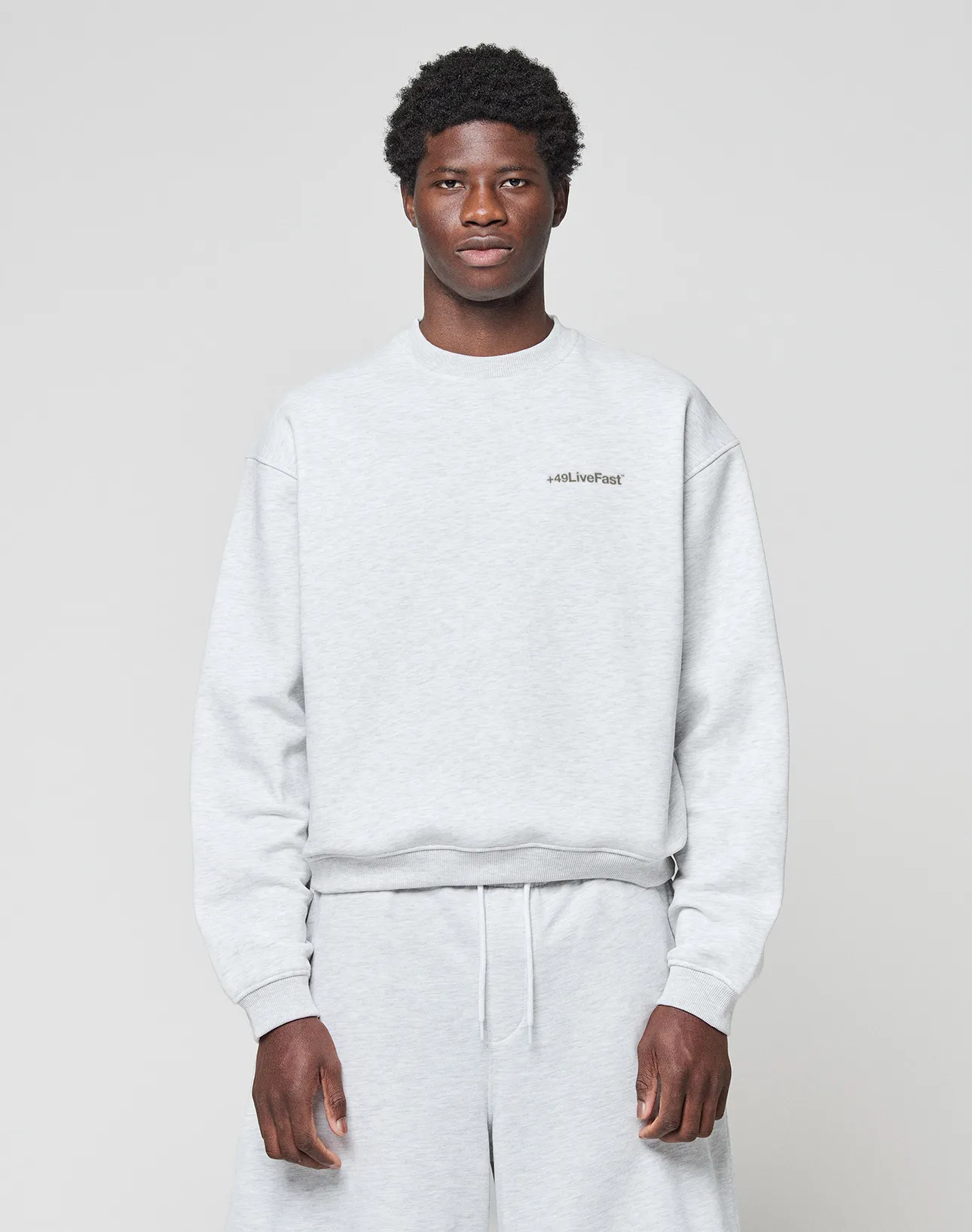 Basic +49 Chest Sweater sold by Live Fast Die Young