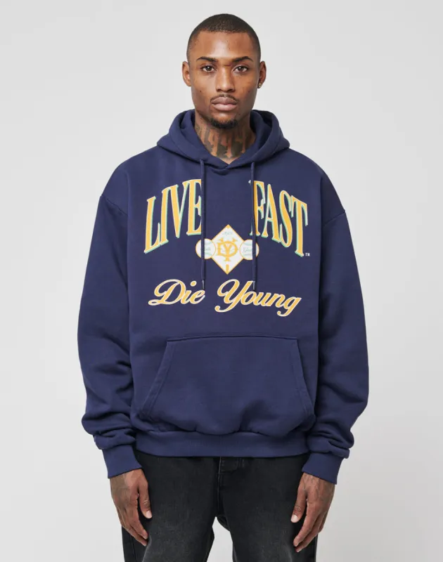 Live Fast Campus Hooded sold by Live Fast Die Young