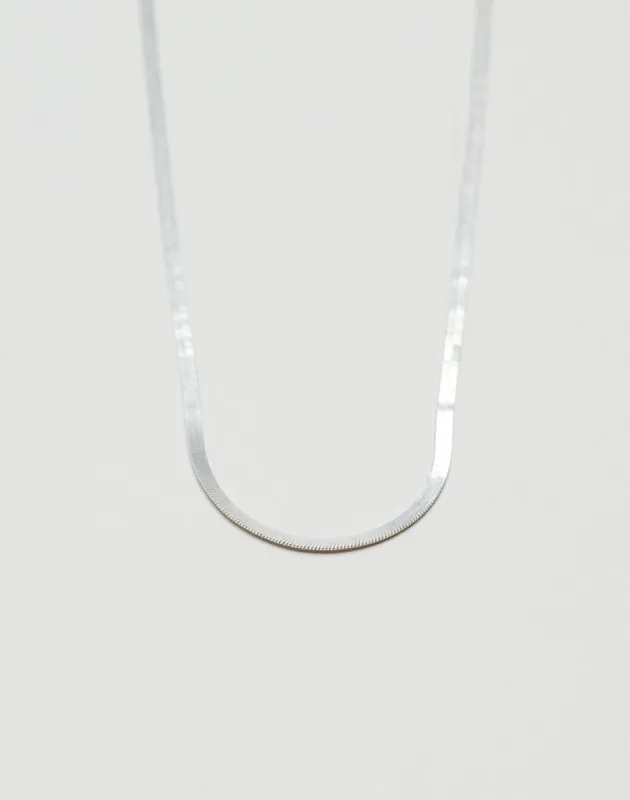 Flat Snake Chain sold by Live Fast Die Young