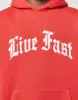 Live Fast Fractured Hooded sold by Live Fast Die Young