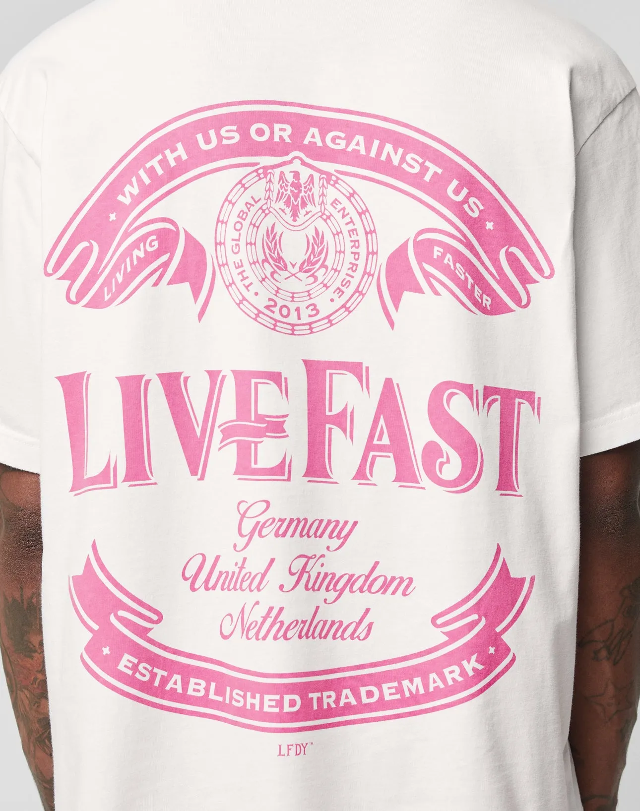 LFDY Loyal Tee sold by Live Fast Die Young product image thumbnail 3