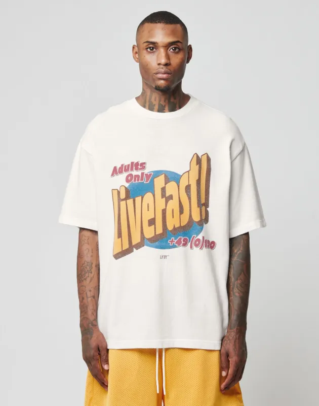 LFDY Adults Only Tee sold by Live Fast Die Young