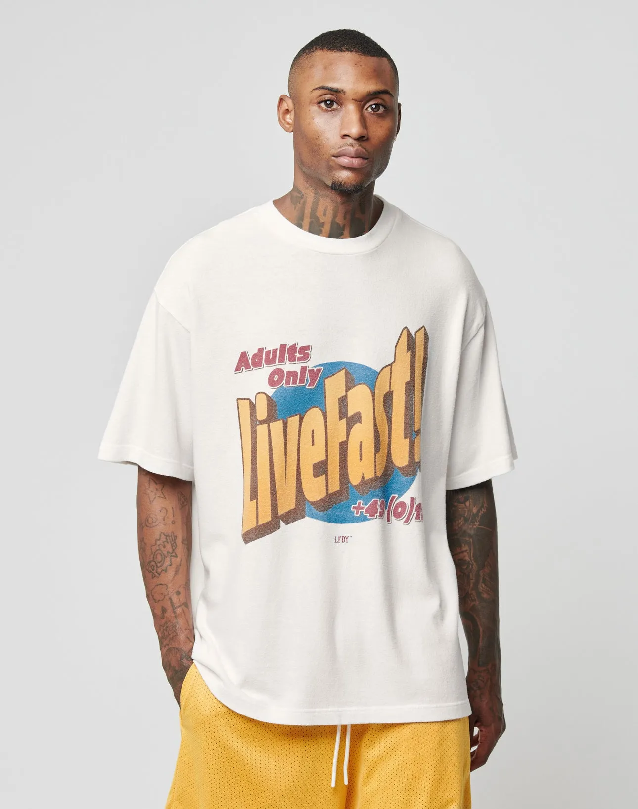 LFDY Adults Only Tee sold by Live Fast Die Young product image thumbnail 5