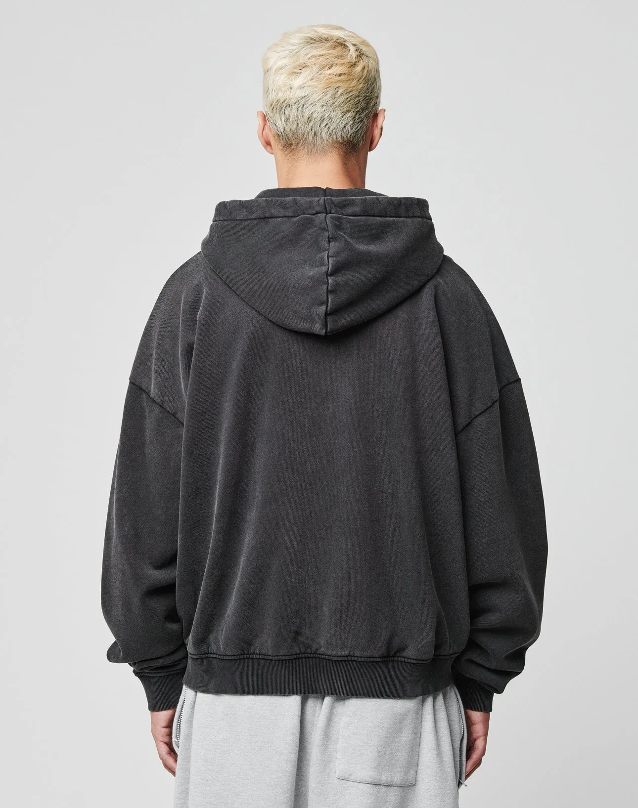 Ripped College Hooded Zip sold by Live Fast Die Young product image thumbnail 4
