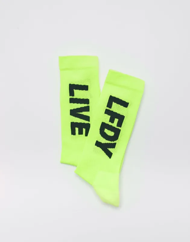 Sports Typo Socks (2 Pack) sold by Live Fast Die Young