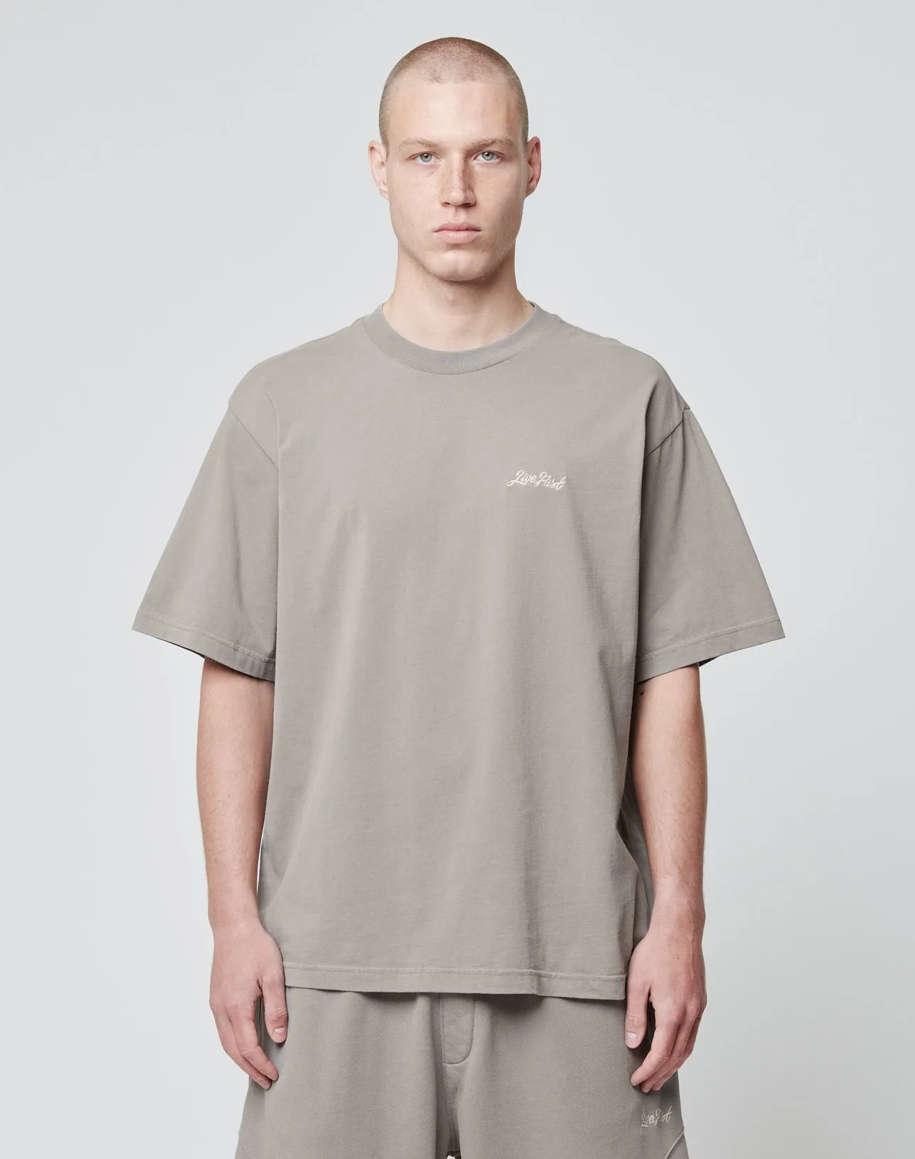 Basic Script Tee sold by Live Fast Die Young