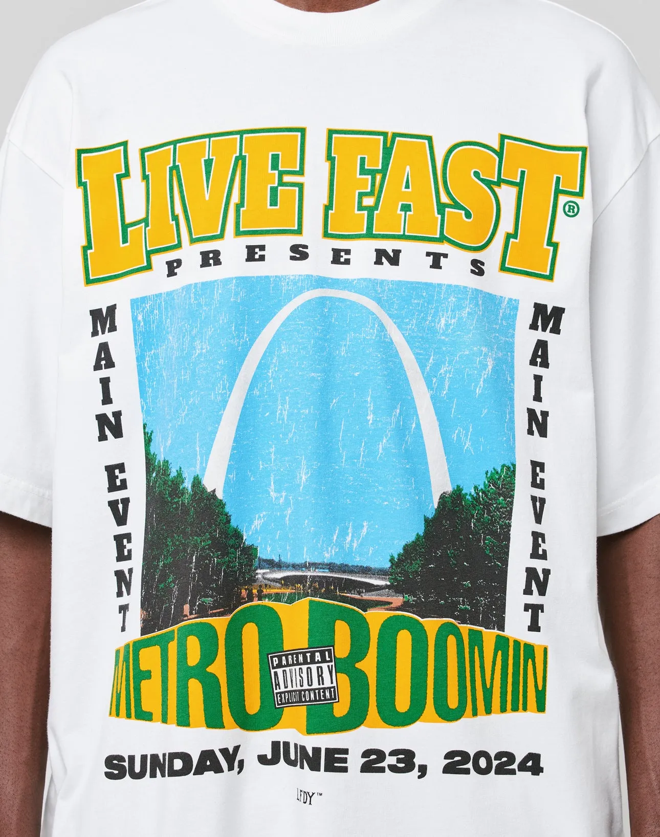 LFDY Metro Boomin Tee sold by Live Fast Die Young product image thumbnail 2
